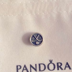 Pandora hockey gem charm